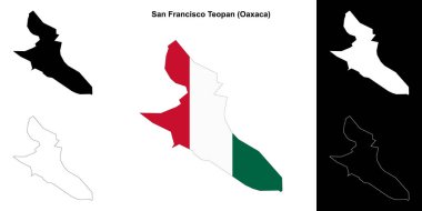 San Francisco Teopan belediyesi (Oaxaca) ana hat haritası belirlendi