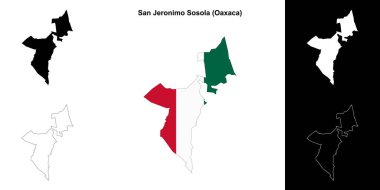 San Jeronimo Sosola belediyesi (Oaxaca) ana hat haritası belirlendi