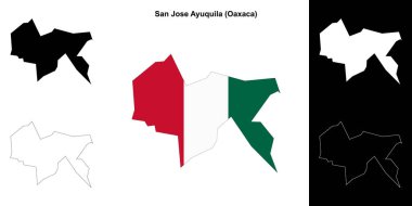 San Jose Ayuquila Belediyesi (Oaxaca) ana hat haritası belirlendi