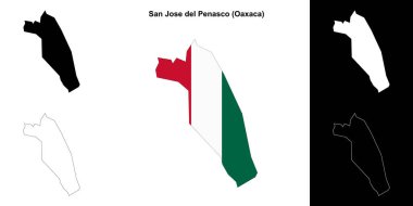 San Jose del Penasco belediyesi (Oaxaca) ana hat haritası belirlendi
