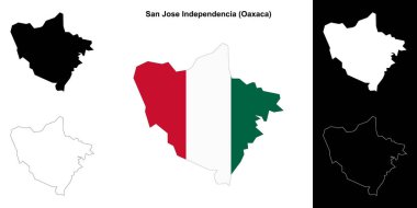 San Jose Independencia belediyesi (Oaxaca) ana hat haritası belirlendi