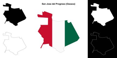 San Jose del Progreso belediyesi (Oaxaca) ana hat haritası belirlendi