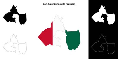 San Juan Cieneguilla belediyesi (Oaxaca) ana hat haritası belirlendi