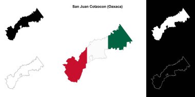 San Juan Cotzocon belediyesi (Oaxaca) ana hat haritası belirlendi