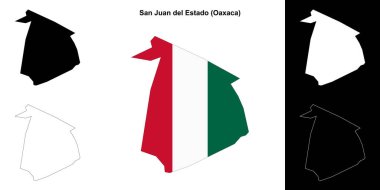 San Juan del Estado belediyesi (Oaxaca) ana hat haritası belirlendi