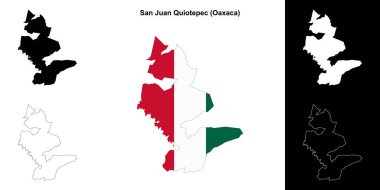 San Juan Quiotepec belediyesi (Oaxaca) ana hat haritası belirlendi