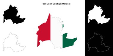 San Juan Quiahije belediyesi (Oaxaca) ana hat haritası belirlendi