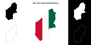 San Juan Teposcolula belediyesi (Oaxaca) ana hat haritası belirlendi