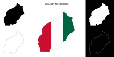 San Juan Yaee belediyesi (Oaxaca) ana hat haritası belirlendi