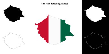 San Juan Yatzona belediyesi (Oaxaca) ana hat haritası belirlendi