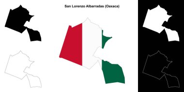 San Lorenzo Albarradas Belediyesi (Oaxaca) ana hat haritası belirlendi