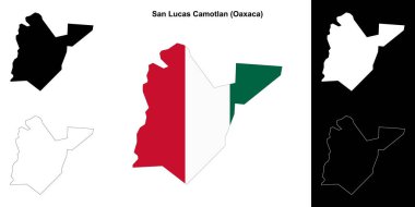 San Lucas Camotlan belediyesi (Oaxaca) ana hat haritası belirlendi