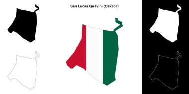 San Lucas Quiavini belediyesi (Oaxaca) ana hat haritası belirlendi