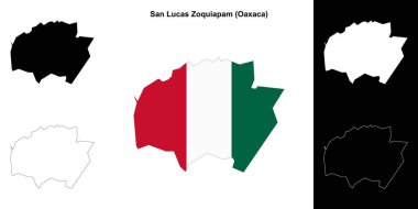San Lucas Zoquiapam belediyesi (Oaxaca) ana hat haritası belirlendi