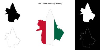 San Luis Amatlan Belediyesi (Oaxaca) ana hat haritası belirlendi