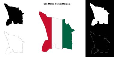 San Martin Peras Belediyesi (Oaxaca) ana hat haritası belirlendi