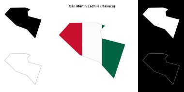 San Martin Lachila belediyesi (Oaxaca) ana hat haritası belirlendi