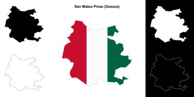 San Mateo Pinas belediyesi (Oaxaca) ana hat haritası belirlendi