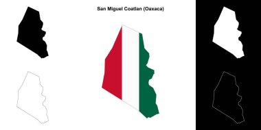 San Miguel Coatlan Belediyesi (Oaxaca) ana hat haritası belirlendi
