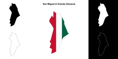 San Miguel el Grande Belediyesi (Oaxaca) ana hat haritası belirlendi