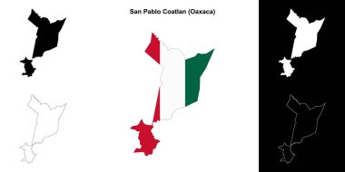 San Pablo Coatlan Belediyesi (Oaxaca) ana hat haritası belirlendi