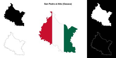 San Pedro el Alto belediyesi (Oaxaca) ana hat haritası belirlendi