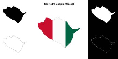 San Pedro Jicayan belediyesi (Oaxaca) ana hat haritası belirlendi