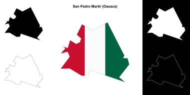 San Pedro Martir belediyesi (Oaxaca) ana hat haritası belirlendi