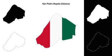 San Pedro Nopala Belediyesi (Oaxaca) ana hat haritası belirlendi