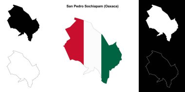 San Pedro Sochiapam Belediyesi (Oaxaca) ana hat haritası belirlendi