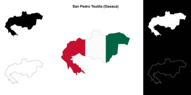 San Pedro Teutila Belediyesi (Oaxaca) ana hat haritası belirlendi