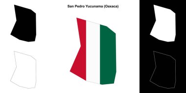 San Pedro Yucunama Belediyesi (Oaxaca) ana hat haritası belirlendi