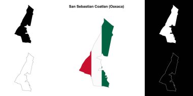 San Sebastian Coatlan Belediyesi (Oaxaca) ana hat haritası belirlendi