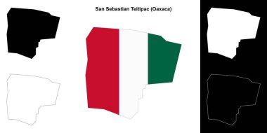 San Sebastian Teitipac belediyesi (Oaxaca) ana hat haritası belirlendi