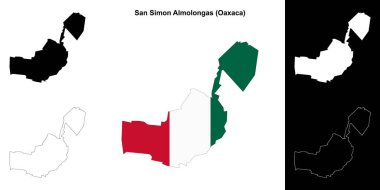 San Simon Almolongas belediyesi (Oaxaca) ana hat haritası belirlendi
