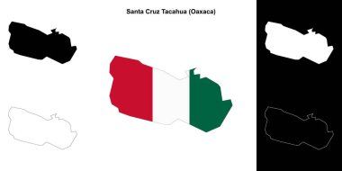 Santa Cruz Tacahua Belediyesi (Oaxaca) ana hat haritası belirlendi