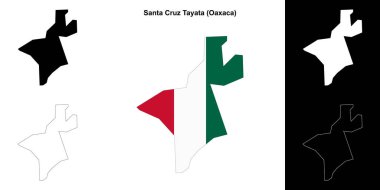 Santa Cruz Tayata Belediyesi (Oaxaca) ana hat haritası belirlendi