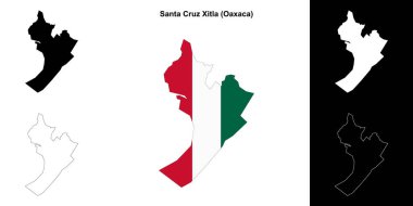 Santa Cruz Xitla belediyesi (Oaxaca) ana hat haritası belirlendi