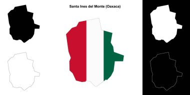 Santa Ines del Monte belediyesi (Oaxaca) ana hat haritası belirlendi