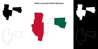 Santa Lucia del Camino belediyesi (Oaxaca) ana hat haritası belirlendi