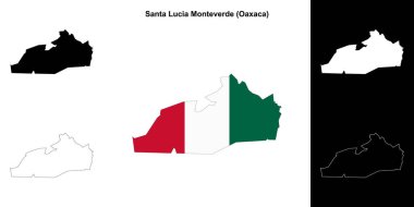 Santa Lucia Monteverde Belediyesi (Oaxaca) ana hat haritası belirlendi