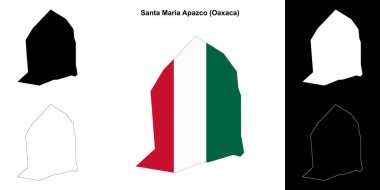 Santa Maria Apazco belediyesi (Oaxaca) ana hat haritası belirlendi