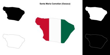 Santa Maria Camotlan belediyesi (Oaxaca) ana hat haritası belirlendi