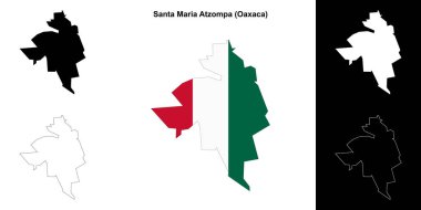 Santa Maria Atzompa belediyesi (Oaxaca) ana hat haritası belirlendi