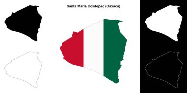 Santa Maria Colotepec belediyesi (Oaxaca) ana hat haritası belirlendi