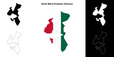 Santa Maria Ecatepec belediyesi (Oaxaca) ana hat haritası belirlendi