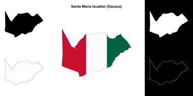 Santa Maria Ixcatlan belediyesi (Oaxaca) ana hat haritası belirlendi