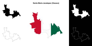 Santa Maria Jacatepec belediyesi (Oaxaca) ana hat haritası belirlendi