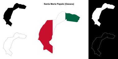 Santa Maria Papalo belediyesi (Oaxaca) ana hat haritası belirlendi