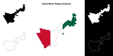 Santa Maria Petapa belediyesi (Oaxaca) ana hat haritası belirlendi